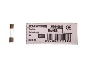 Wkładka aparatowa 5x20mm 4A F /szybka/ 250V 006710023 /10szt./