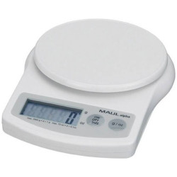 Maul 1642002 MAUL alpha 2000G Letter Scales 2kg Range 1g Readable White