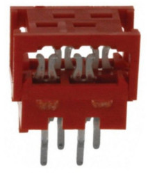 Złącze IDC 4-pinowe 2-rzędowe Męski raster: 1.27 mm Kabel TE Connectivity