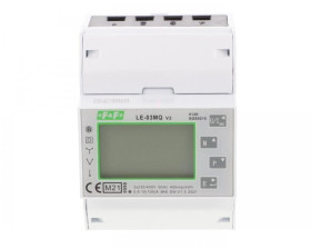 Licznik zużycia energii elektrycznej 1-faz / 3-faz dwukierunkowy z analizą parametrów sieci LE-03MQ