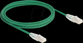 80366 Patch cable Cat.6a U/FTP Slim 2 m green