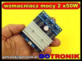 Wzmacniacz mocy 2x50W TDA7492