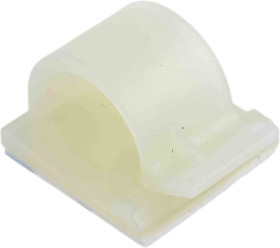 Spinka do kabli 13.51mm Samoprzylepny 25.6 x 25.5 x 17.2mm materiał: Nylon 66 Naturalny Spinka do kabli