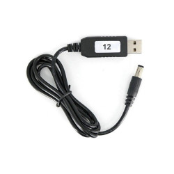 Zasilacz 12V 500mA z wtyku USB 5V na 12V - DC 5.5/2.1mm przetwornica ad