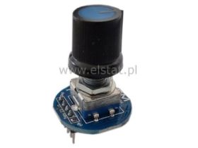 Moduł impulsator, enkoder z pinami na płytce + gał