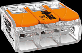 221-613 Connection terminal, 3-conductor connection