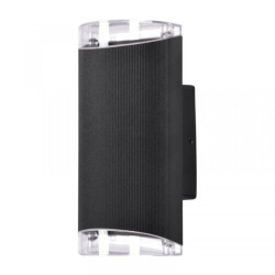 Kinkiet zewnętrzny góra-dół PRIMA elewacyjny czarny K-8204 Kaja Lighting