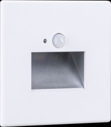93133 Edge Quadro recessed wall light, 1.2 W, 25 lm, 2700 K, square, w