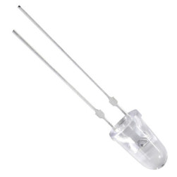 LED, THT, czerwona, 2-Pin, 15°, Broadcom
