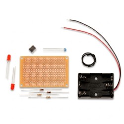 555 Blinky Timer Kit - Fun LED Flashing Project