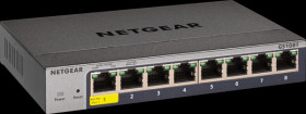 GS108T-300PES Switch, 8-port, Gigabit Ethernet, PoE