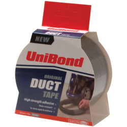 UniBond 1667265 Duct Tape 50mm x 10m Silver