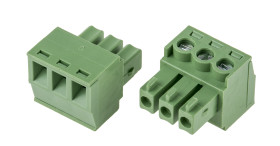 Klucz polaryzacyjny 3 -pinowe raster 3.81mm Przepust Żeński RS PRO