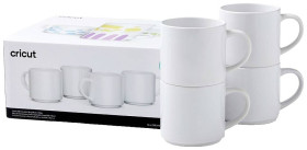 Cricut 2009392 Filiżanka 300 ml biały 4 szt.