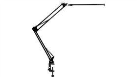 Lampka Biurkowa Kreślarska Stołowa Led 12W Cct Usb Ściemnialna Cosmi Czarna...