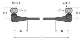 Turck 6934223 Złącze konfekcjonowane czujnika/aktuatora 50 m Ilość pinów: 4 1 szt.