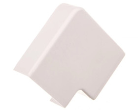 Pokrywa kątowa LHD 40x20mm biała 8633