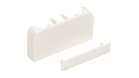 Końcówka Kanału Dlp 105X50 Biała 010702