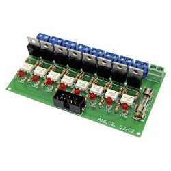 Zestaw AVT1679B moduł wykonawczy z triakami