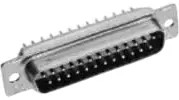 D-Sub socket, 9 pole, straight, crimp connection, 207253-2