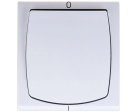 MADERA Łącznik hermetyczny podwójny IP44 biały ŁNH-11N/00