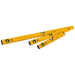 Stabila 19819 70 Single Plumb Box Section Spirit Level Set, 3 Piece
