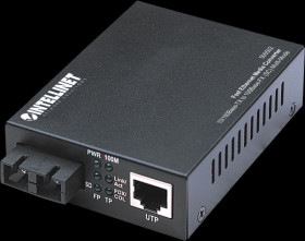 506502 Media Converter, Fast Ethernet, SC, Multimode