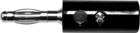Złącze męskie bananowe Mueller Electric BU-00249-0 BU-00249-0 Długość: 42.672 mm czarny 1 szt.