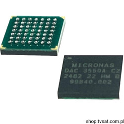 DAC3550A-BF-C2 Stereo DA Converter SMD-BGA49 MICRONAS