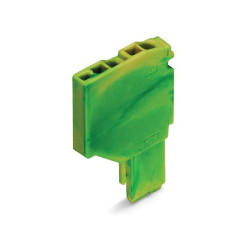 WAGO 2020-187 1 Conductor End Module Green-yellow