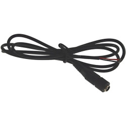 Gniazdo zasilające DC 2,1/5,5 mm złącze proste na kablu 1m