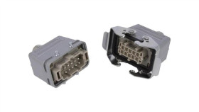 C146-10E0109211 Złącze Hdc Męski + Żeński C146 10Pin 10+Pe Rozmiar E10