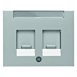 K.5 Element centralny z zasuwą chroniącą przed kurzem i polem opisowym K.5 alu 11827003