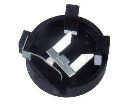 Uchwyt do baterii, x 2, maks. Ø 12.5mm, montaż na PCB