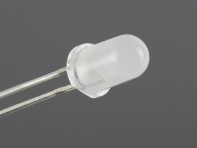 Dioda LED 5mm biała dyfuzyjna 10.000mcd