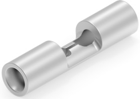 Butt connector, uninsulated, 0.3-1.42 mm², AWG 22 to 16, red, 15.1 mm, 2-321801-3