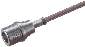 Złącze koncentryczne Montaż na kablu Męski 50Ω typ złącza Złącze QMA 0 to 11GHz Połączenie zagniatane typ kabla RG400/U