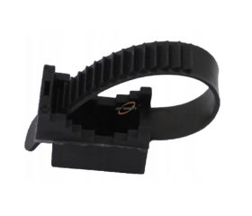 UCHWYT PASKOWY DO PRZEWODÓW CZARNY