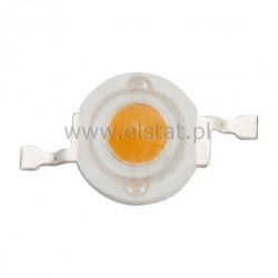 LED wysokiej mocy 0,5W biała c. Emiter