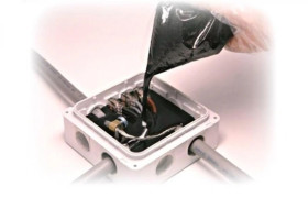 Złącze puszkowe wodoszczelne, IP68, 500V (max. śr. przewodów 9-16mm, wym. 85x85x50mm) FILOBOX + PU EP-236495