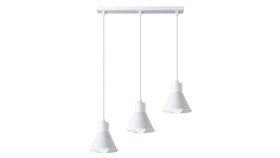 Lampa Sufitowa Nowoczesna Balbo Czarno-Biała, Led 42W 3000-6000K -...