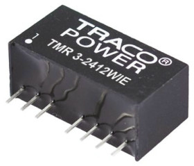 Przetwornica DC-DC, 3W, Uwe 9 → 36 V DC, Uwy 15V dc, Iwy 200mA, TRACOPOWER