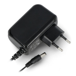 Zasilacz impulsowy MW Power ER24W24V 24V/1A - wtyk DC 5,5/2,1mm