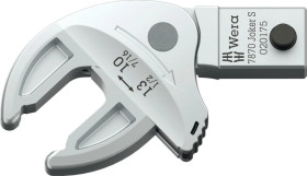 Samonastawny wtykowy klucz płaski 7870 Joker S, zakres pracy 10-13 mm, chwyt 9x12, 9x12 x 10-13 x 7/16-1/2 x 57.7 mm, WERA 05020