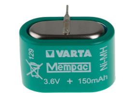 Akumulator monetowy 3.6V V150H Pin płytki drukowanej NiMH