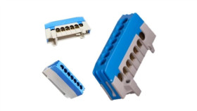 Trytyt Zacisk Rozgałęźny Izolowany N-7-F Niebieski