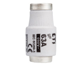 Wkładka bezpiecznikowa 63A DIII gF / BiWts 690V E33 002313109