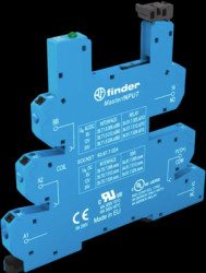 Relay socket, with push-in terminals for electromechanical relays - EMR, 93.67.8.230