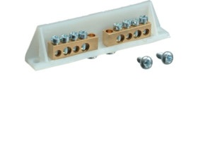 vector/vector outdoor Wspornik z zaciskami PE/N 2x4 zaciski VZ722 HAGER