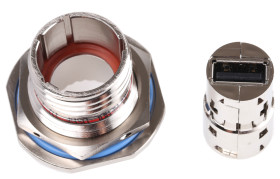 Złącze USB A Nakrętka blokująca Żeński 2.0 ,1-portowe